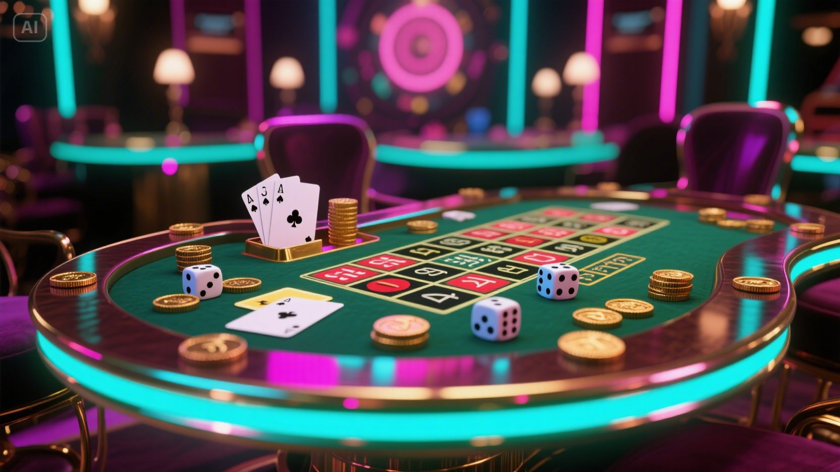 Casino Ovitoons Casino desktop and mobile interfaces